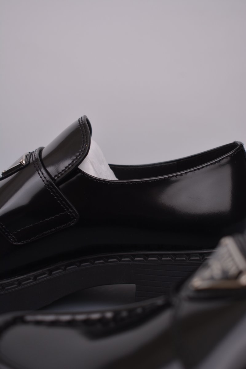 Prada Loafer 'Red / Gold' view