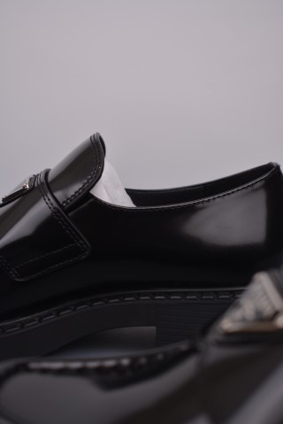 Prada Loafer 'Red / Gold' view 8