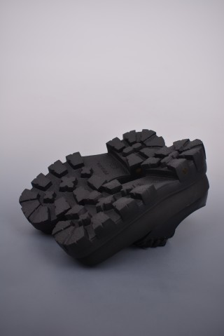 Prada Square Toe Boot 'Red' view 3