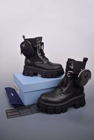 Prada Tote Boot 'Red' view 5