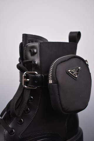 Prada Tote Boot 'Red' view 7