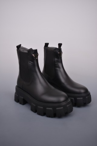 Prada Short Boot 'Red' view 1