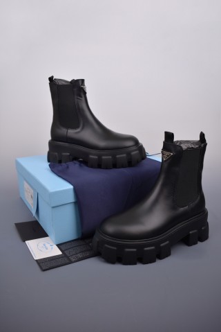 Prada Short Boot 'Red' view 5