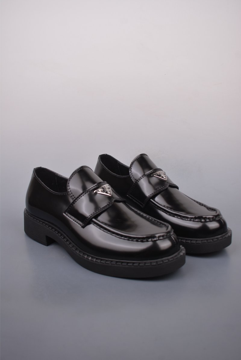 Prada Thick Sole Badge Sneaker