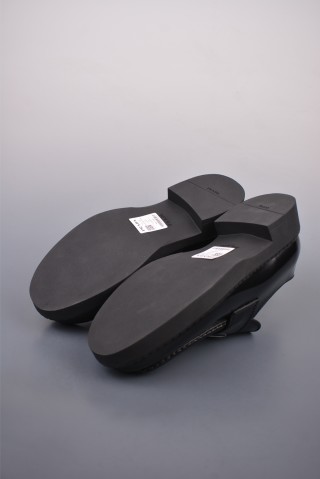 Prada Thick Sole Badge Sneaker view 3