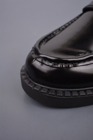 Prada Thick Sole Badge Sneaker view 6