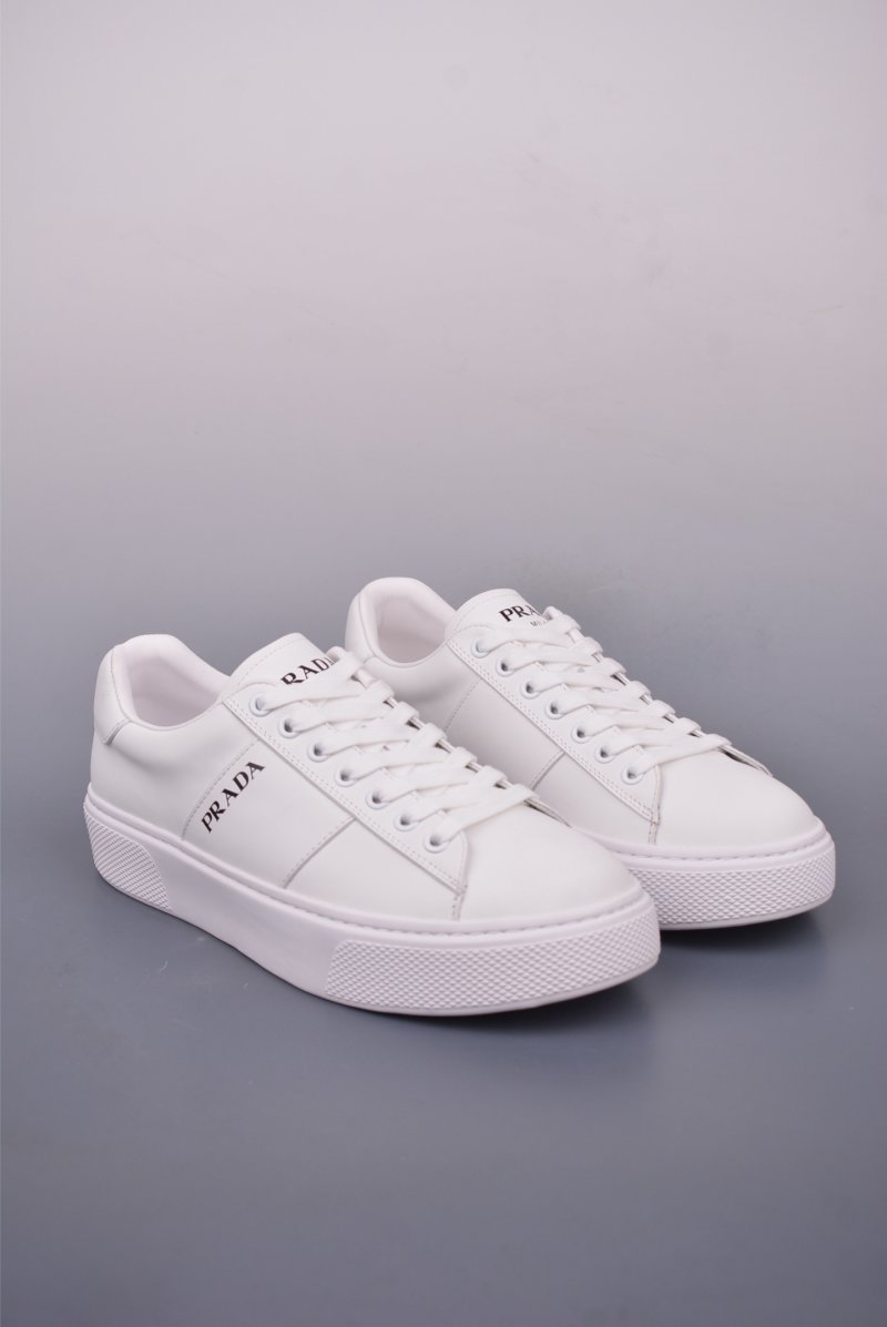 Prada Thick Sole Badge Sneaker