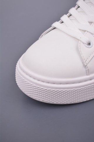 Prada Thick Sole Badge Sneaker view 6