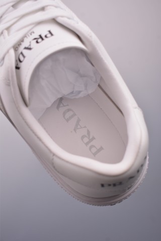 Prada Thick Sole Badge Sneaker view 9