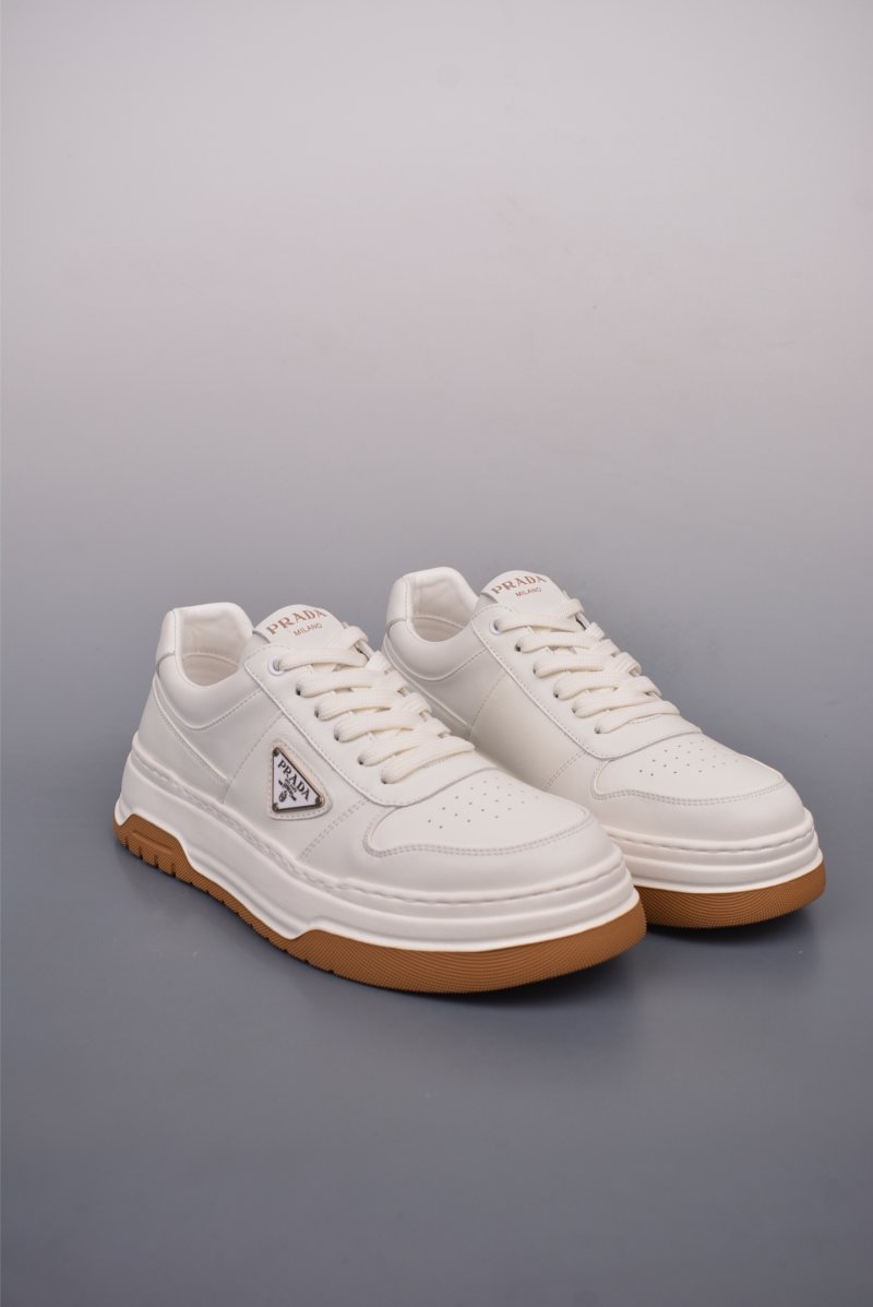 Prada Thick Sole Badge Sneaker