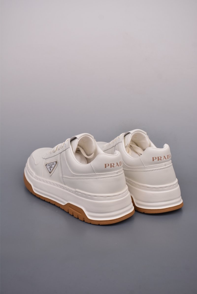 Prada Thick Sole Badge Sneaker view