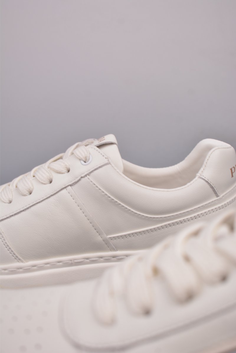 Prada Thick Sole Badge Sneaker view
