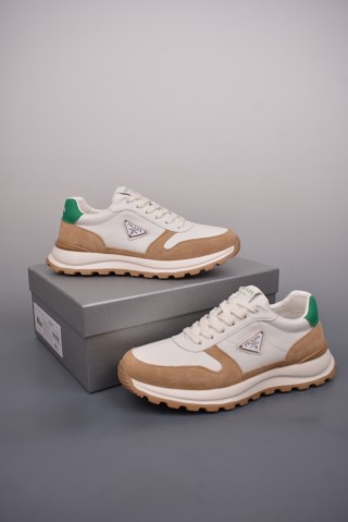 Prada Thick Sole Badge Sneaker view 5