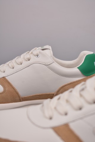 Prada Thick Sole Badge Sneaker view 8