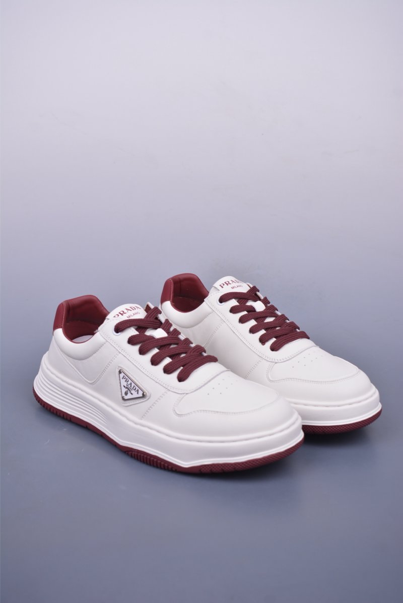Prada Thick Sole Badge Sneaker