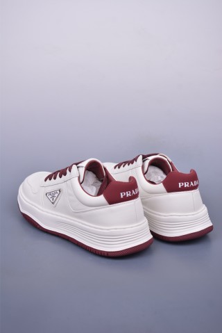 Prada Thick Sole Badge Sneaker view 2