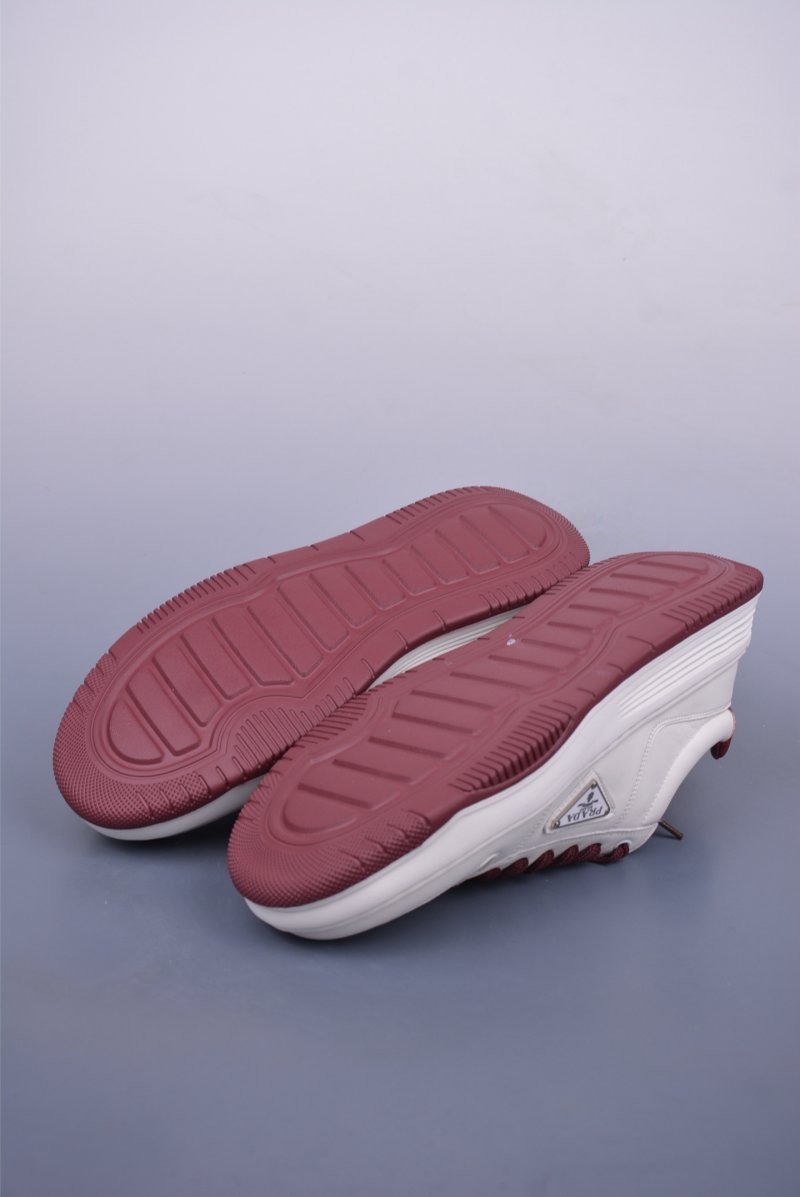 Prada Thick Sole Badge Sneaker view