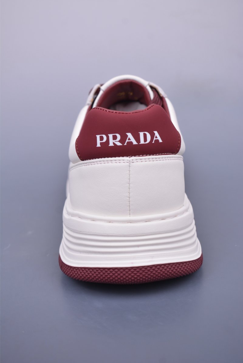 Prada Thick Sole Badge Sneaker view