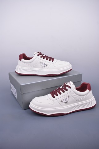 Prada Thick Sole Badge Sneaker view 5