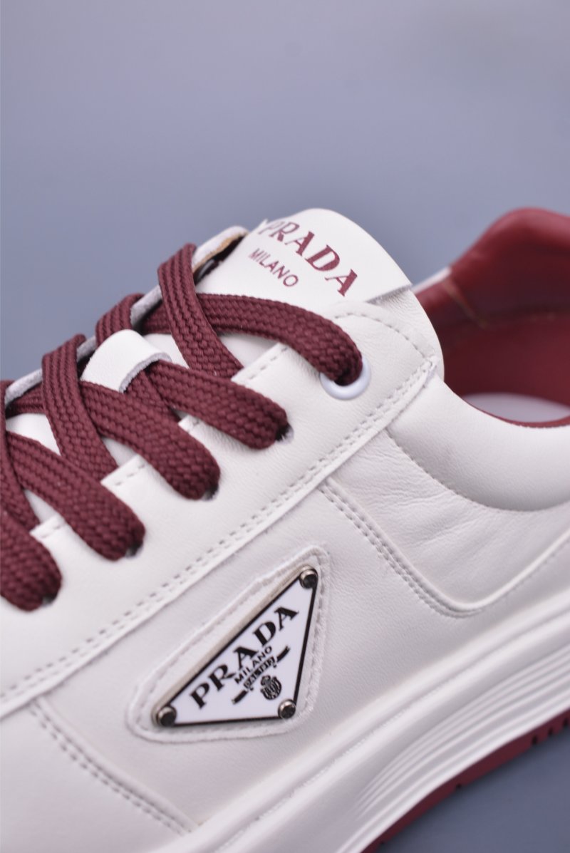 Prada Thick Sole Badge Sneaker view