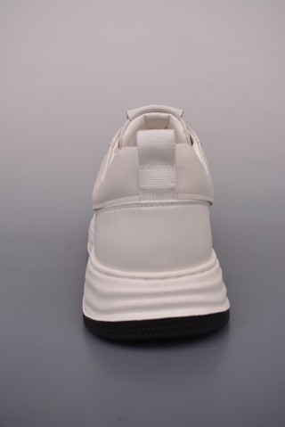 Prada Thick Sole Badge Sneaker view 4