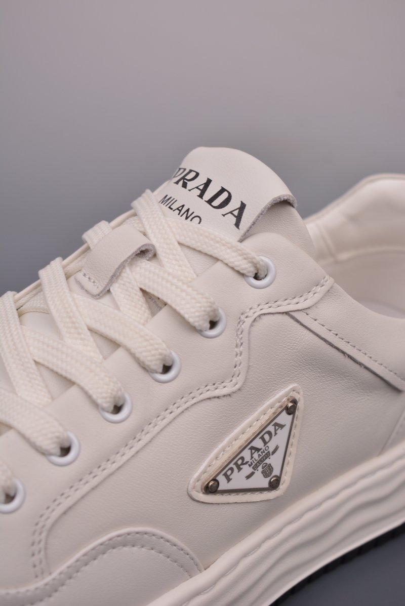 Prada Thick Sole Badge Sneaker view
