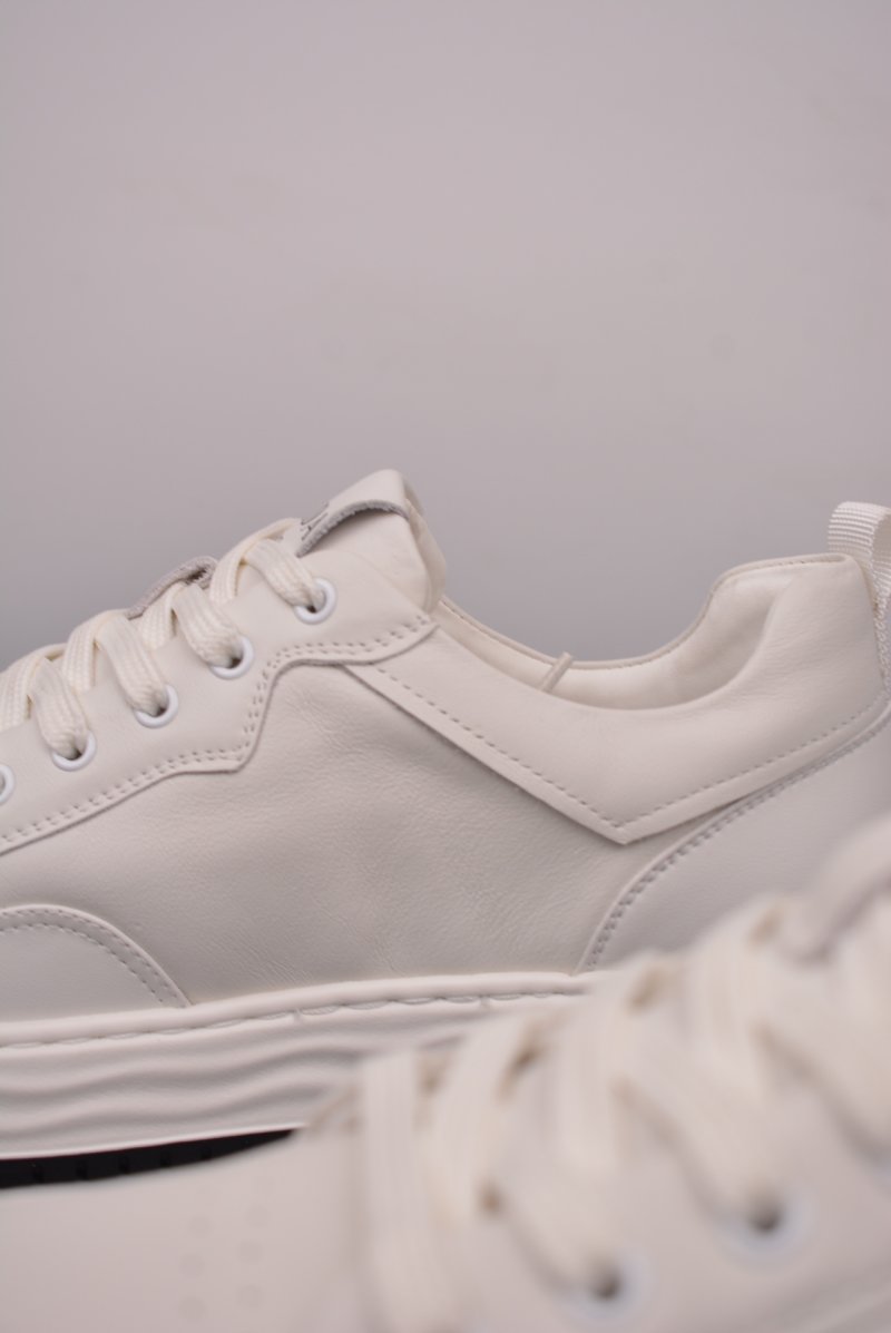 Prada Thick Sole Badge Sneaker view