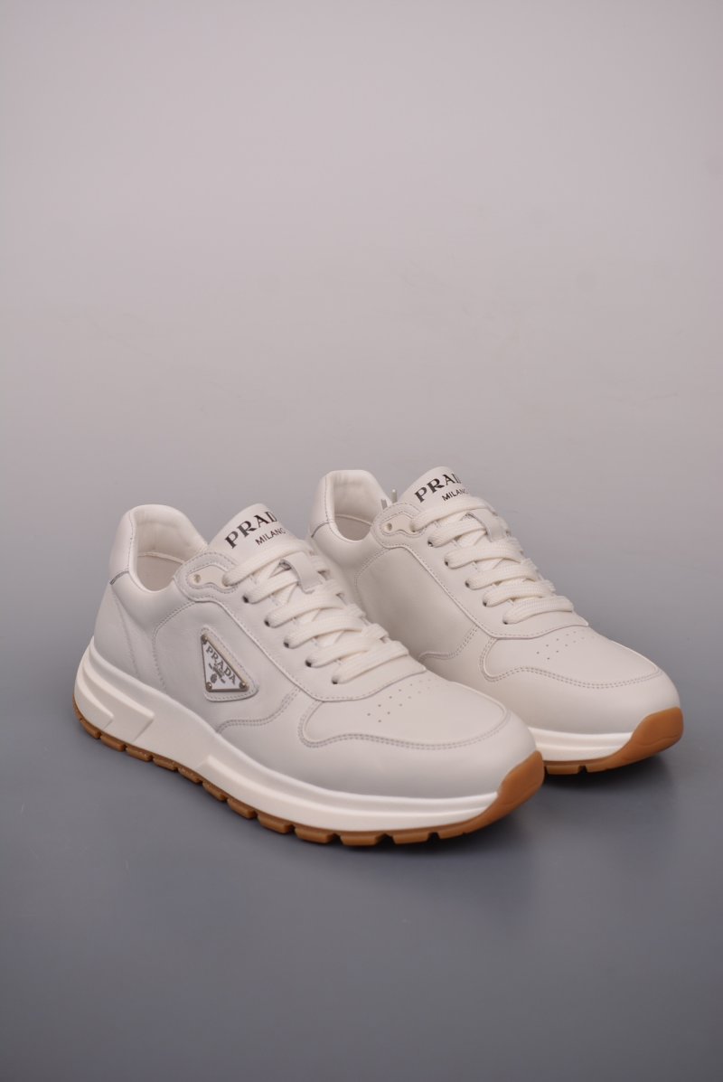 Prada Thick Sole Badge Sneaker