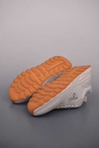 Prada Thick Sole Badge Sneaker view 3