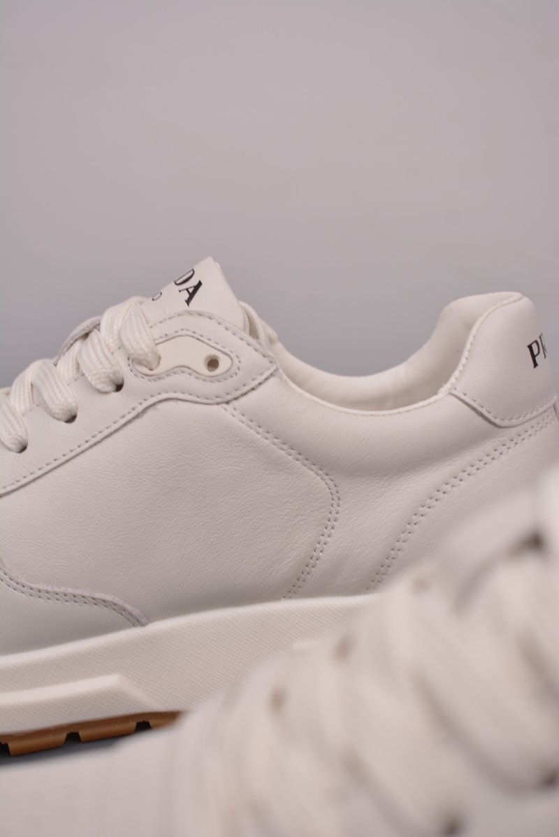 Prada Thick Sole Badge Sneaker view