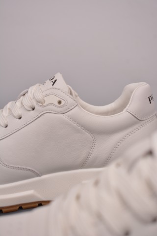 Prada Thick Sole Badge Sneaker view 8