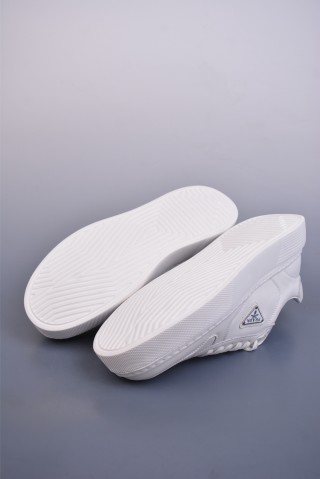 Prada Thick Sole Badge Sneaker view 3