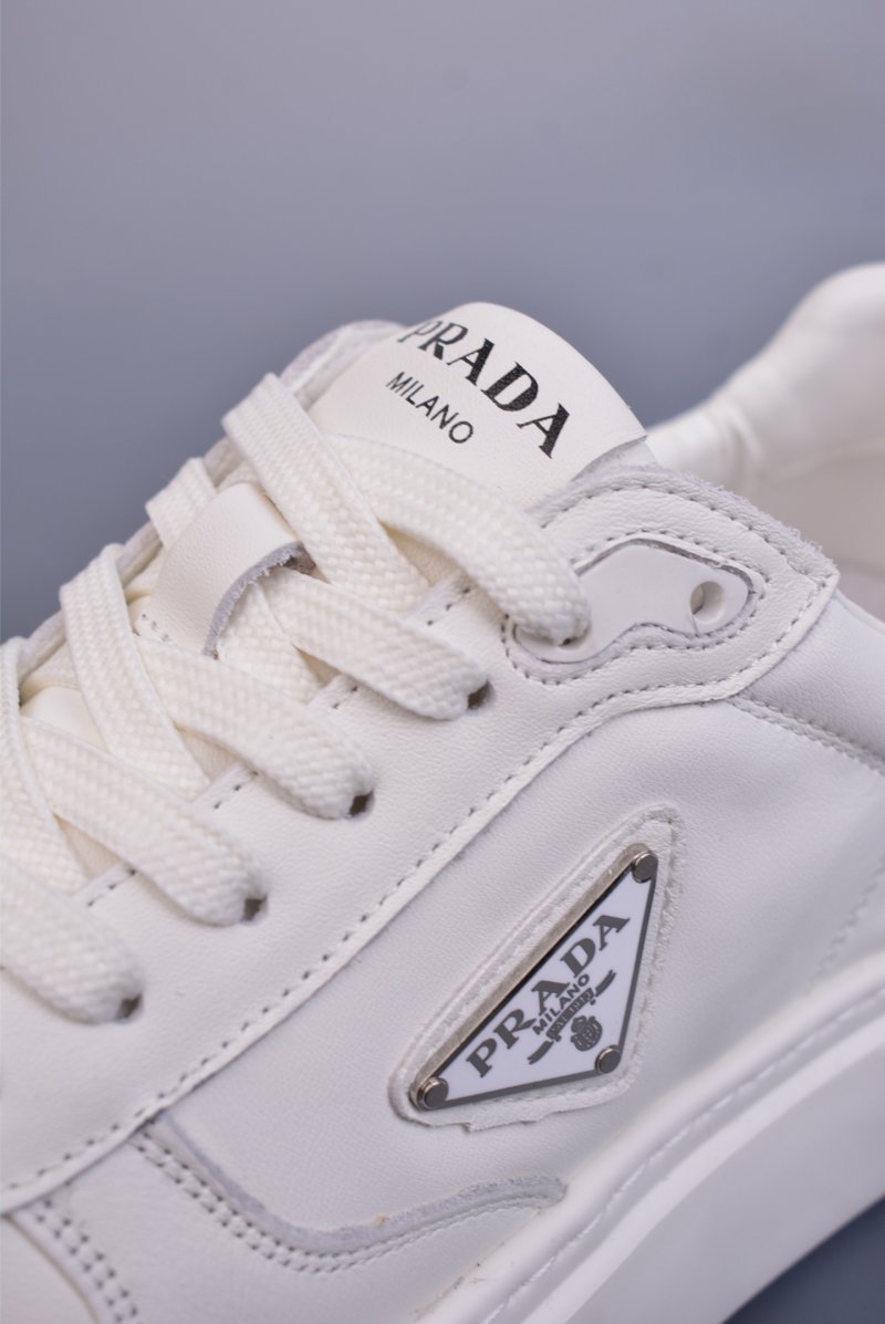Prada Thick Sole Badge Sneaker view