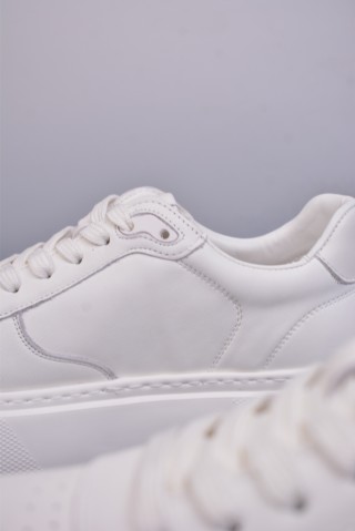 Prada Thick Sole Badge Sneaker view 8