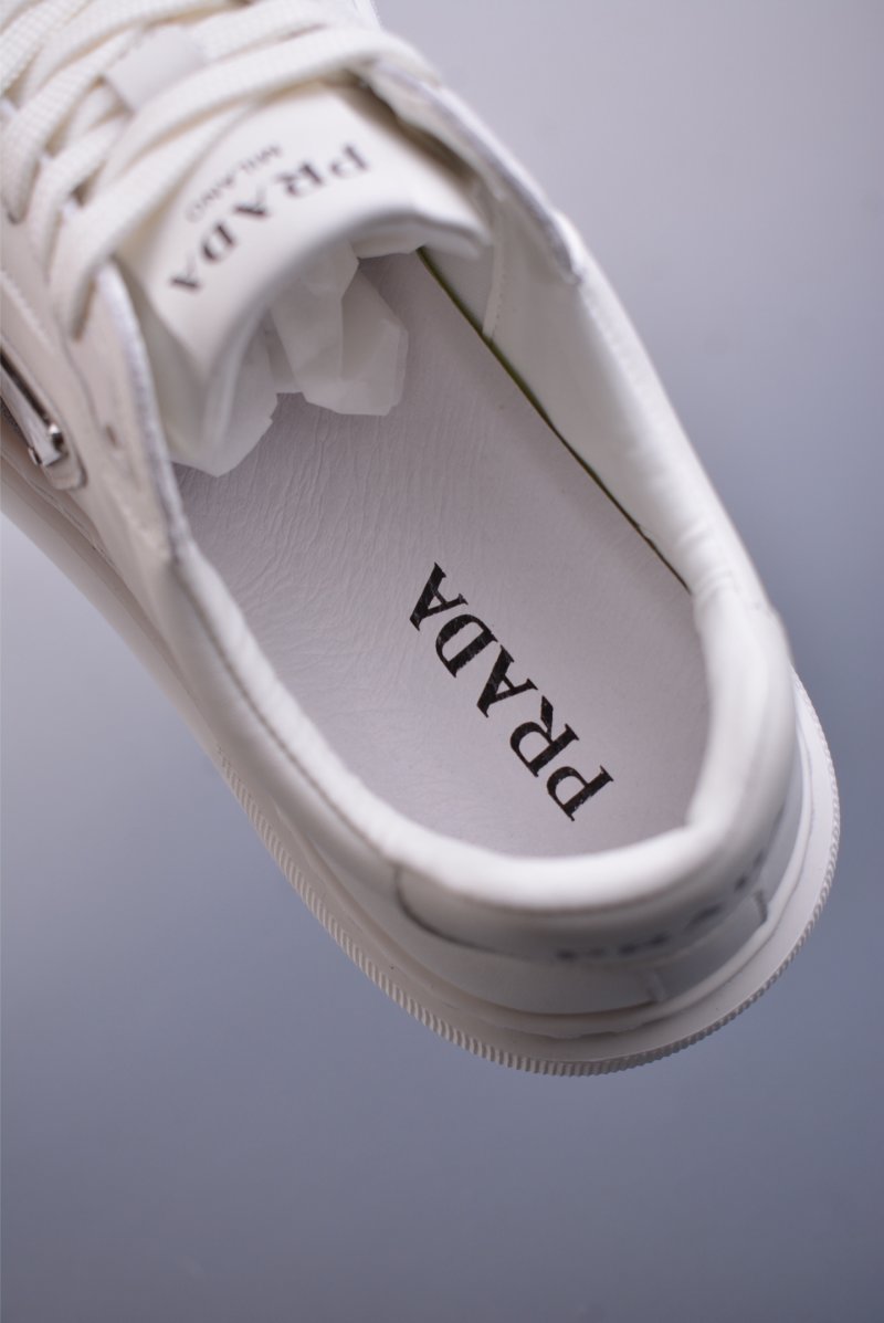 Prada Thick Sole Badge Sneaker view