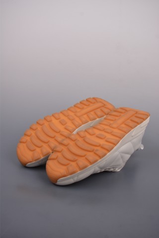 Prada Thick Sole Badge Sneaker view 3