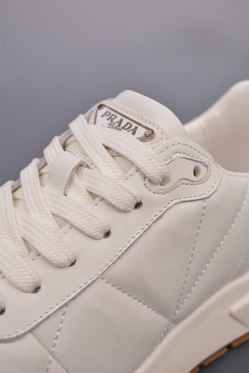 Prada Thick Sole Badge Sneaker view
