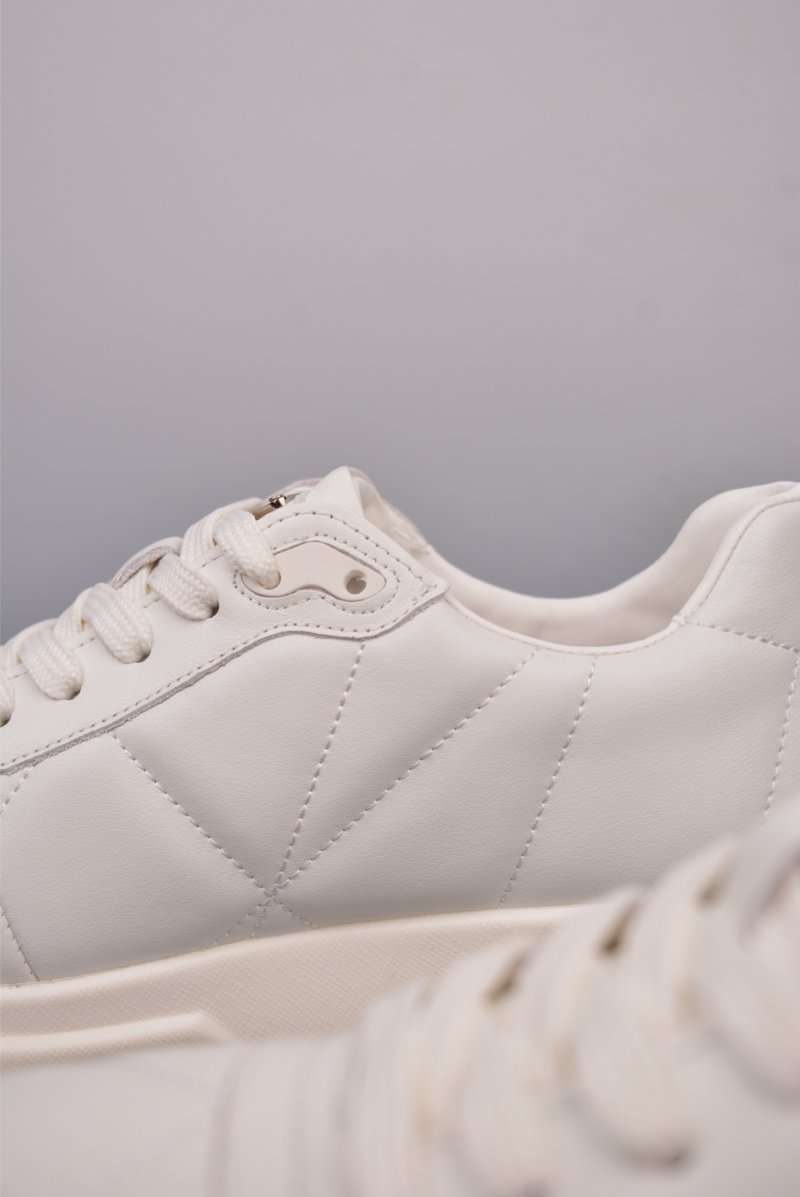 Prada Thick Sole Badge Sneaker view