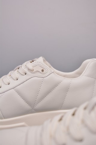 Prada Thick Sole Badge Sneaker view 8