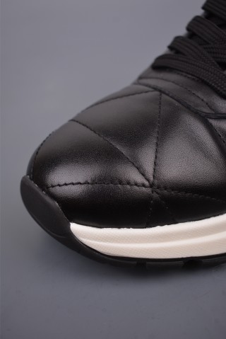 Prada Thick Sole Badge Sneaker view 15