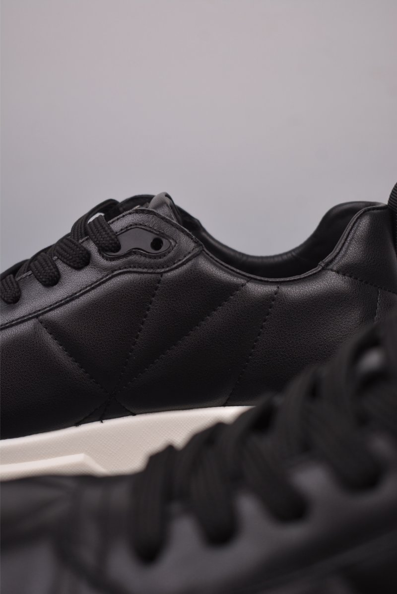 Prada Thick Sole Badge Sneaker view