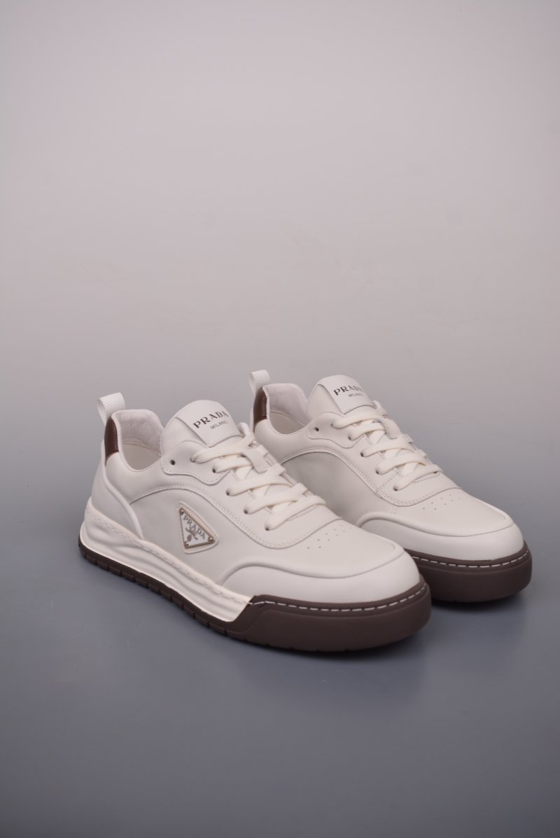 Prada Thick Sole Badge Sneaker