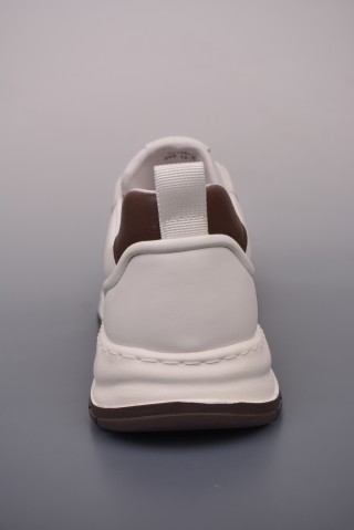 Prada Thick Sole Badge Sneaker view 4