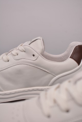 Prada Thick Sole Badge Sneaker view 8