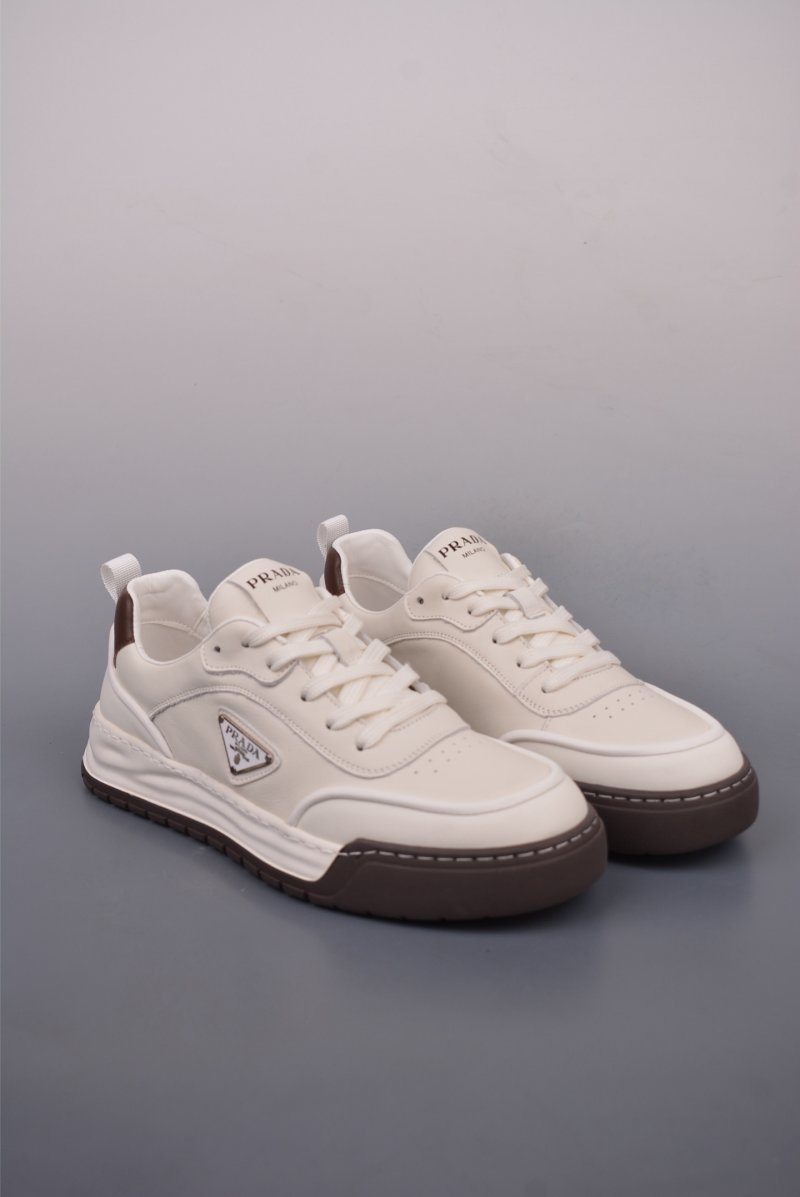 Prada Thick Sole Badge Sneaker