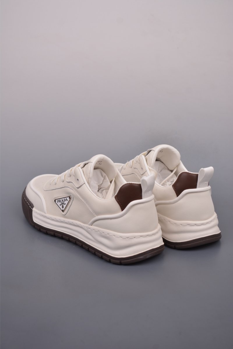 Prada Thick Sole Badge Sneaker view