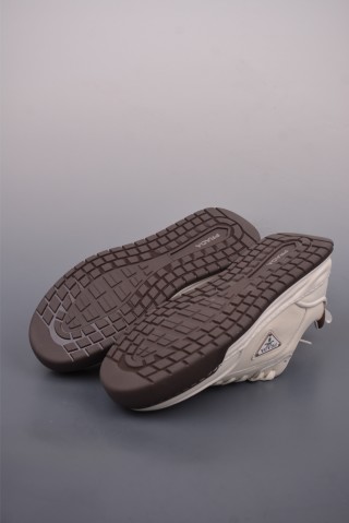 Prada Thick Sole Badge Sneaker view 3