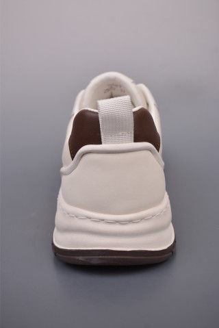 Prada Thick Sole Badge Sneaker view 4