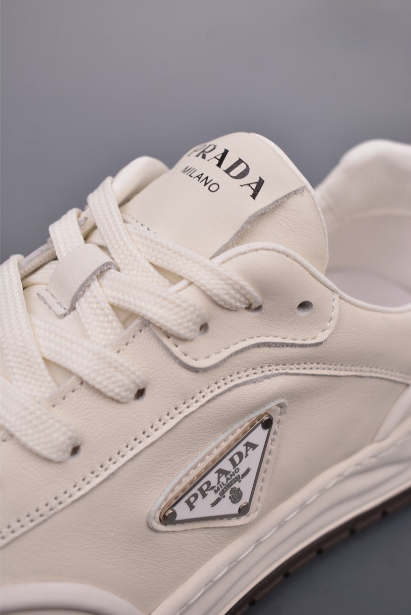Prada Thick Sole Badge Sneaker view