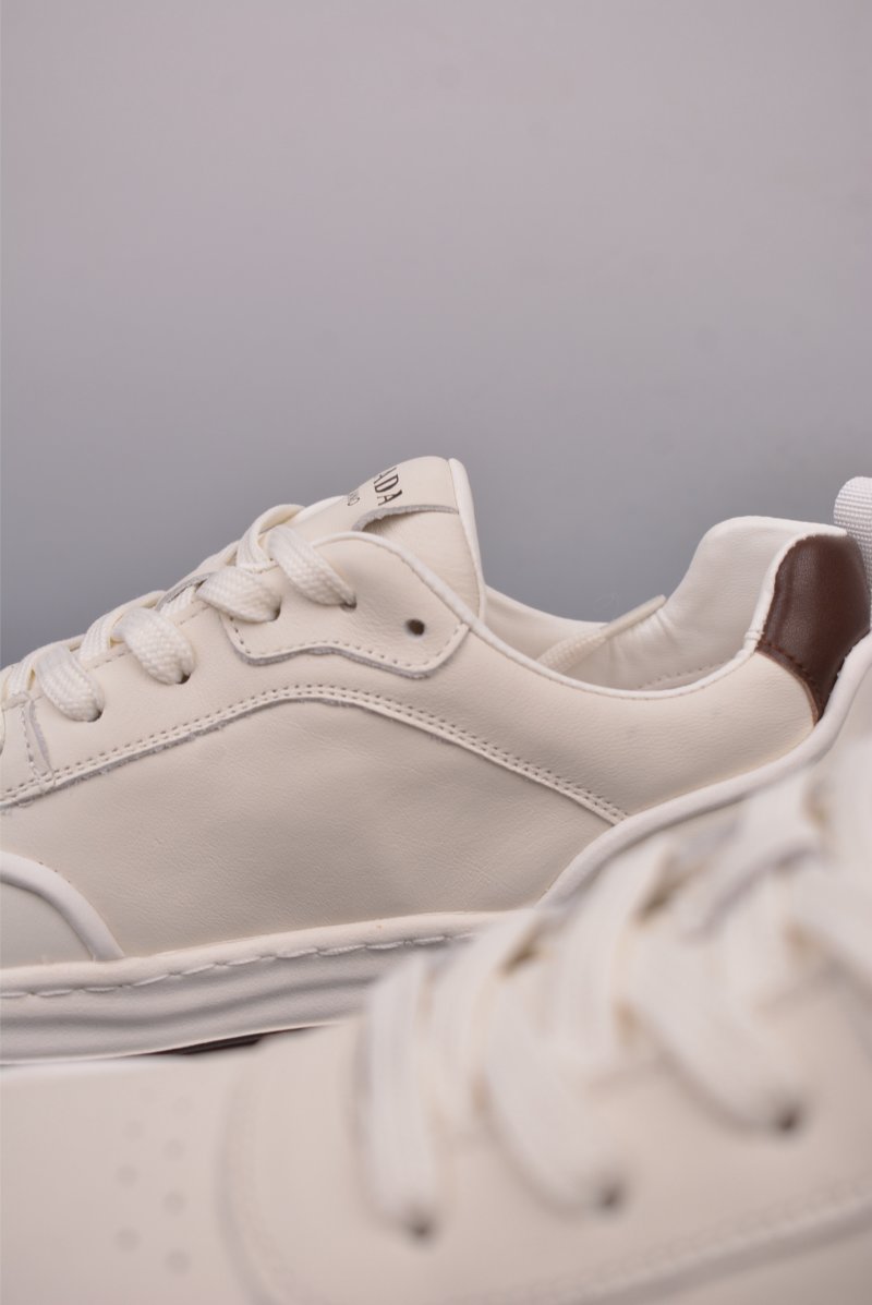 Prada Thick Sole Badge Sneaker view